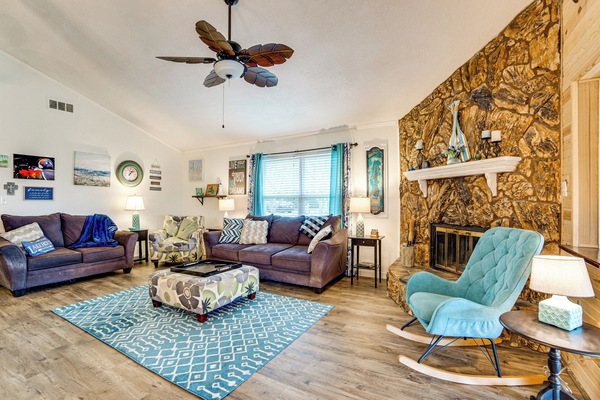 East Tawakoni Vacation Rental | 2BR | 2BA | Step-Free Entry | 1,350 Sq Ft