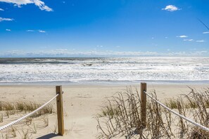 On the beach, windsurfing, surfing, motor boating