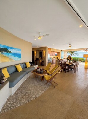 TV, offices - Amazing Nicole 1 Ocean Views (Troncones)