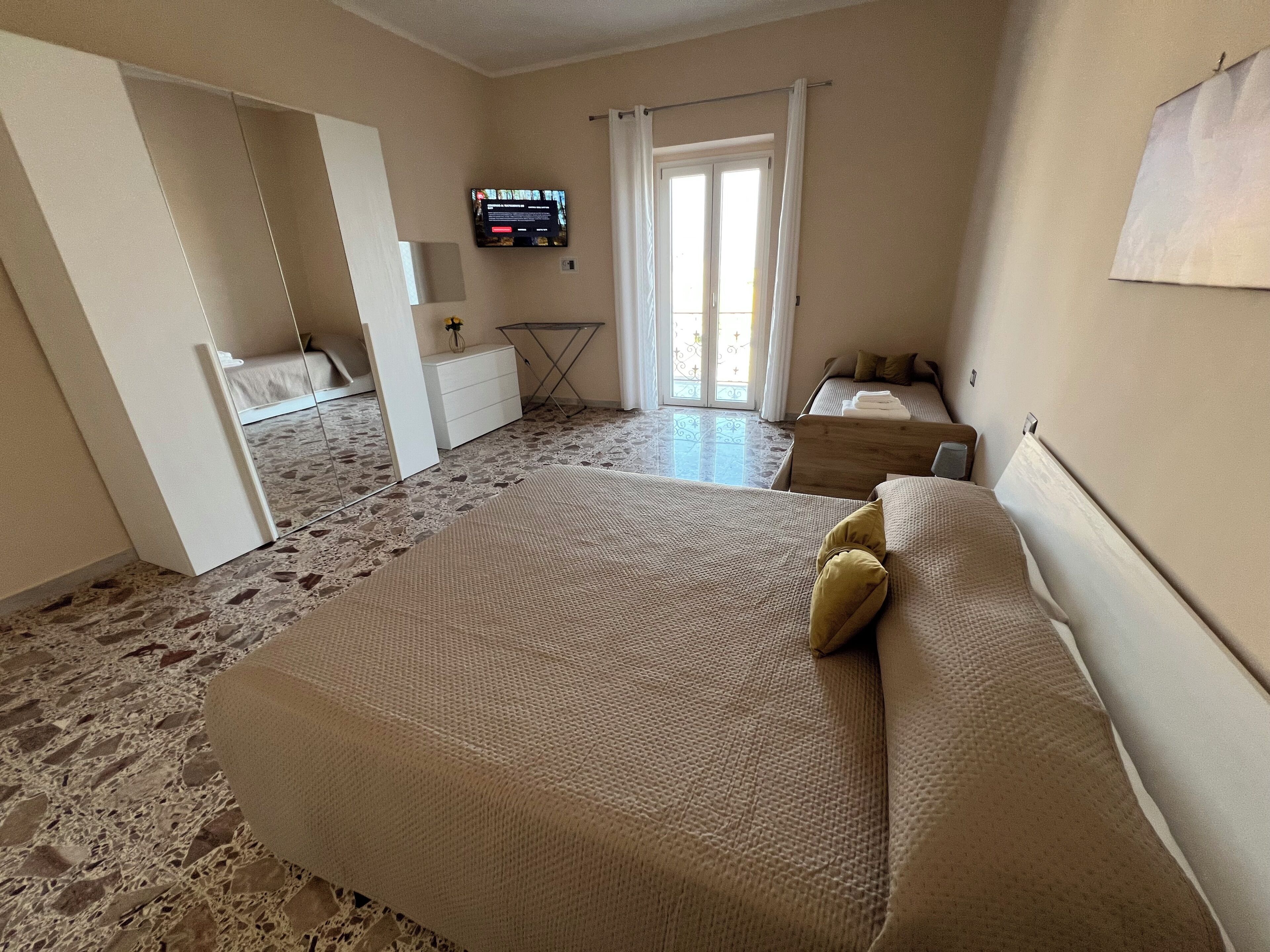 1 Schlafzimmer, Bügeleisen/Bügelbrett, kostenloses WLAN, Bettwäsche