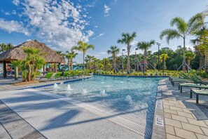 Indoor pool, a heated pool
