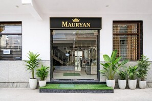 Entrée de l’hébergement