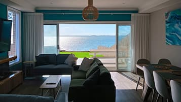 TV connectée, cheminée