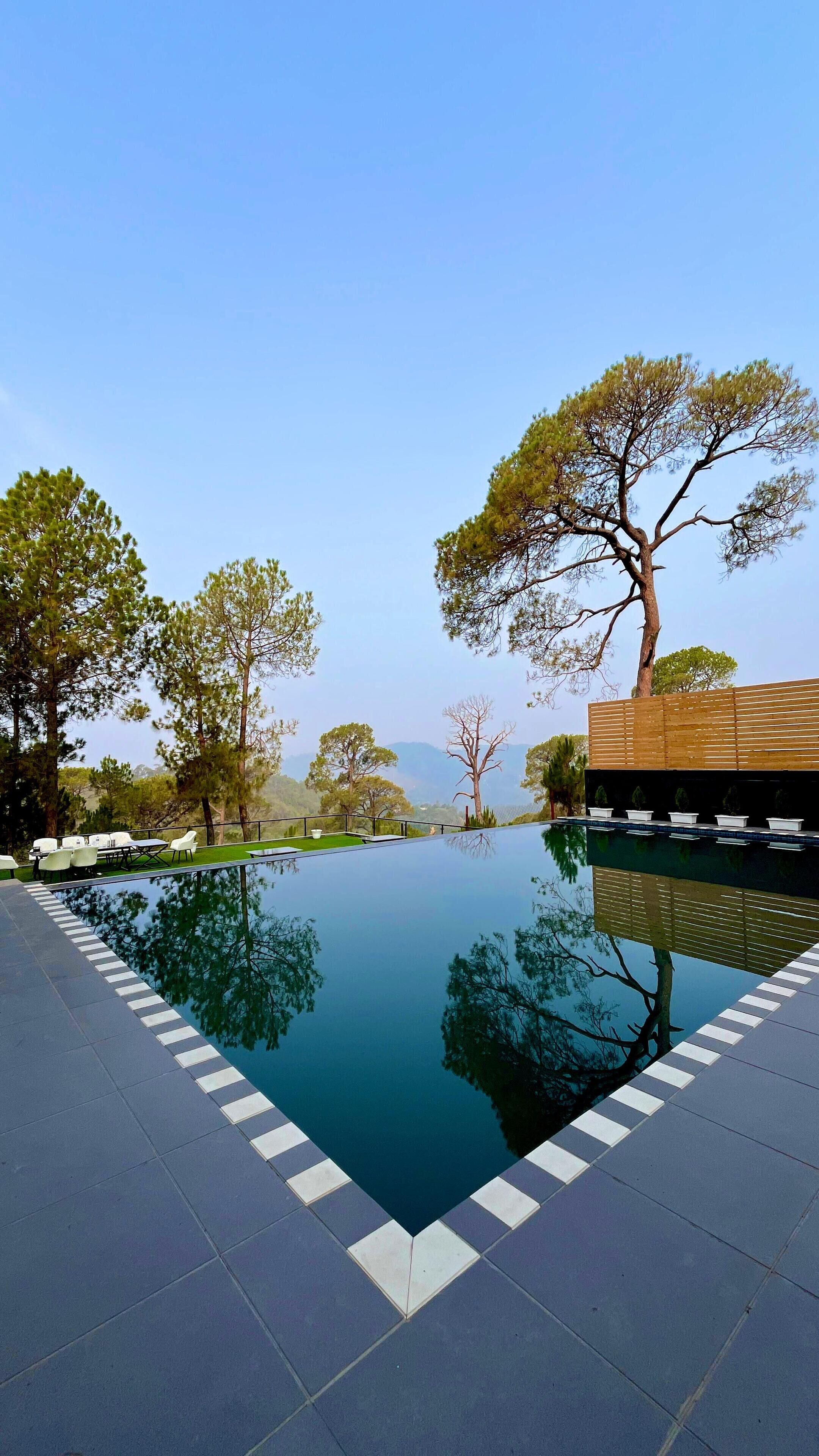 Alberca al aire libre 