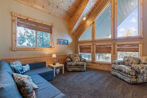 TV connectée, cheminée