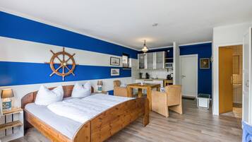 1 Schlafzimmer, Bügeleisen/Bügelbrett, kostenloses WLAN, Bettwäsche