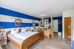 1 chambre, fer et planche à repasser, accès au Wi-Fi (inclus)