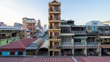 Loft, vue ville | Vue de la chambre