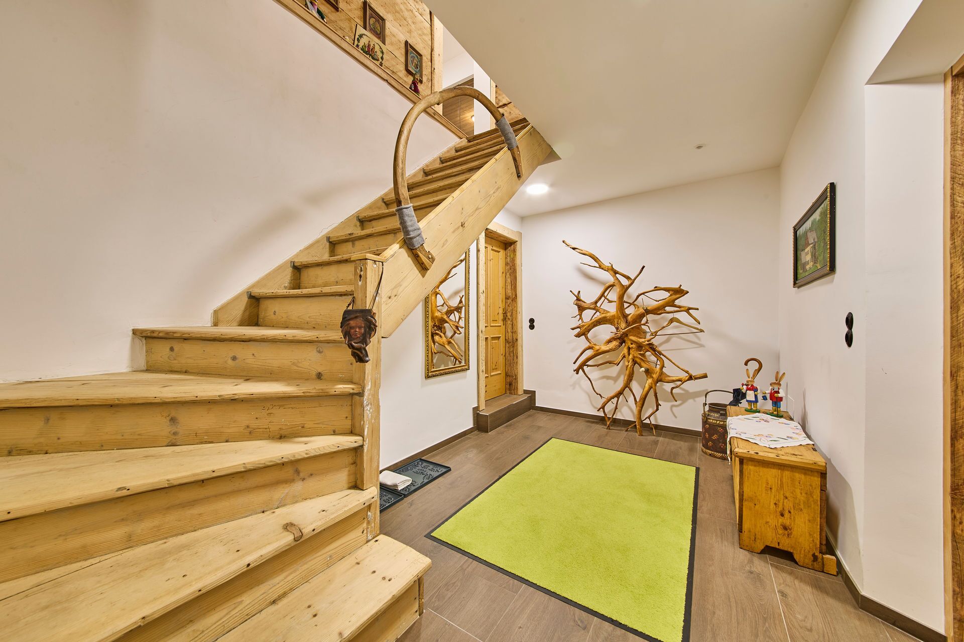 Interior entrance