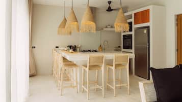 Villa, 3 Bedrooms, Private Pool | Private kitchen