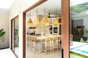Villa, 3 Bedrooms, Private Pool | Private kitchen