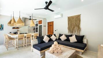 Villa, 3 Bedrooms, Private Pool | Living area | Smart TV