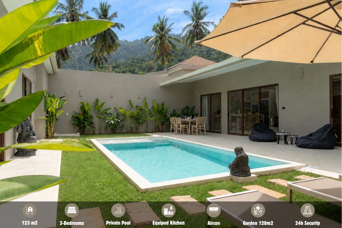 3 bedrooms, in-room safe, free cots/infant beds, free WiFi