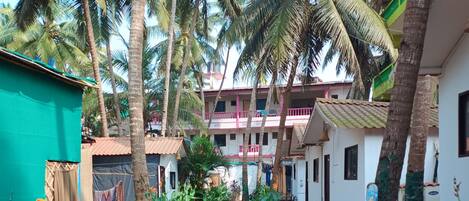 Voorkant van accommodatie