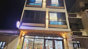 Façade de l’hébergement