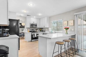 Fridge, microwave, oven, stovetop - Unwind in 5BR Home w/ Playground, Hot Tub, & MORE! (North Las Vegas)