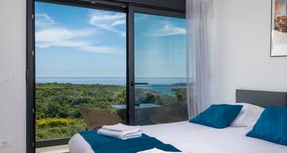 Villa Artec with Sea View and Private Pool