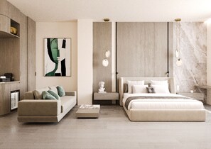1 bedroom, minibar, in-room safe, desk