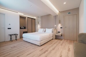 Deluxe Family Suite | Egyptiske bomuldslagner, premium-sengetøj, minibar