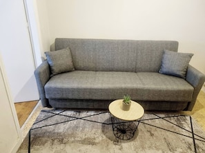 Apartment, 1 Bedroom, Balcony, Garden View | Interior - Athens Apartment 1-min Walk to Metro (Athens)