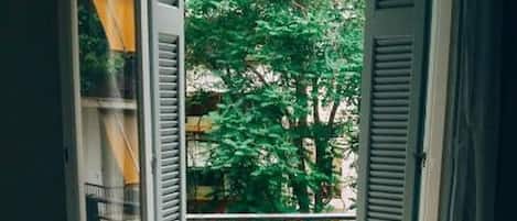 Apartment, 1 Schlafzimmer, Balkon, Gartenblick | Balkon