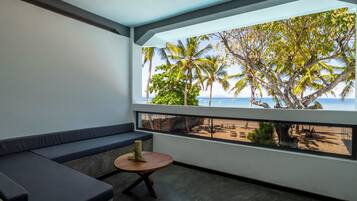 Doppia Deluxe, balcone, vista oceano | Parco della struttura