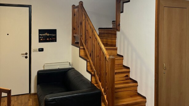 Apartment, 1 Bedroom, Accessible, Smoking | Living room - Cool Duplex With Terrace Near Florenc (Prague)