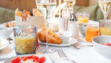 Frokostbuffé er inkludert hver dag