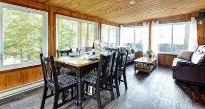 Taureau Lake, Cottage on campsite Spa Boat Beach