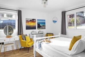 3 bedrooms, iron/ironing board, travel cot, free WiFi
