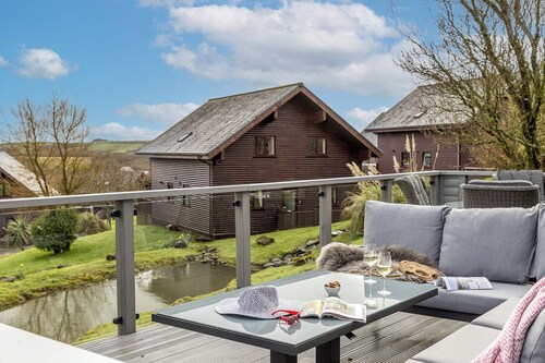 Skylla Lodge by Ross Antony Lodges, near Newquay