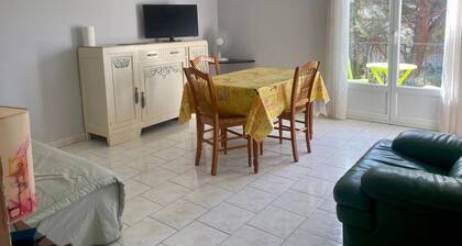 F2 ensoleillé prÚs des thermes, animaux admis