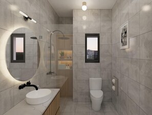 Apartment, 2 Bedrooms, Smoking, Balcony | Bathroom | Toilet paper - The Acropolis Penthouse (Athens)