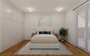 Apartment, 2 Schlafzimmer, Raucher, Balkon