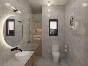 Apartment, 2 Bedrooms, Smoking, Balcony | Bathroom | Toilet paper