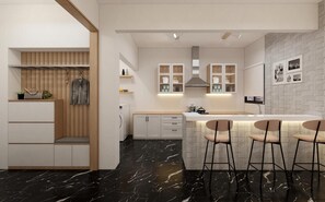 Appartement, 2 chambres, fumeur, balcon | Intérieur