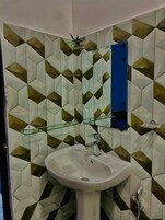 Standard Double Room, Balcony, Mountain View | Bathroom | Free toiletries, bathrobes, towels, soap