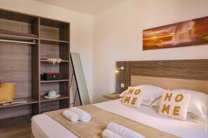 1 habitación, cuna de viaje, wifi gratis y ropa de cama