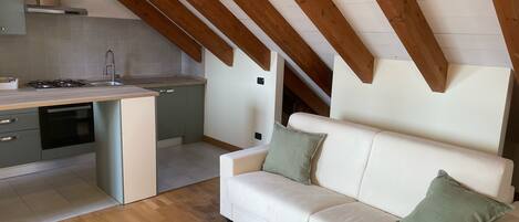 Condo, City View | Living area | 32-inch flat-screen TV with digital channels