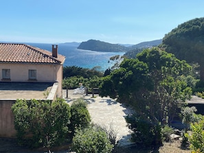 Property grounds - Green paradise with large private pool & sea view on the French Riviera (2–4 p.) (Rayol canadel sur mer)