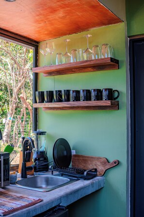 Classic Cabin | Private kitchen