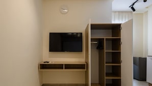 Interior - Smart Compact Studio with Convertible Queen Bed , Sofa and Kitchenette and shared community garden (Golden Gates , Mokkatm)
