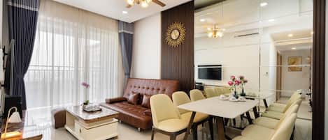 Junior Room, Balcony, City View | View from room