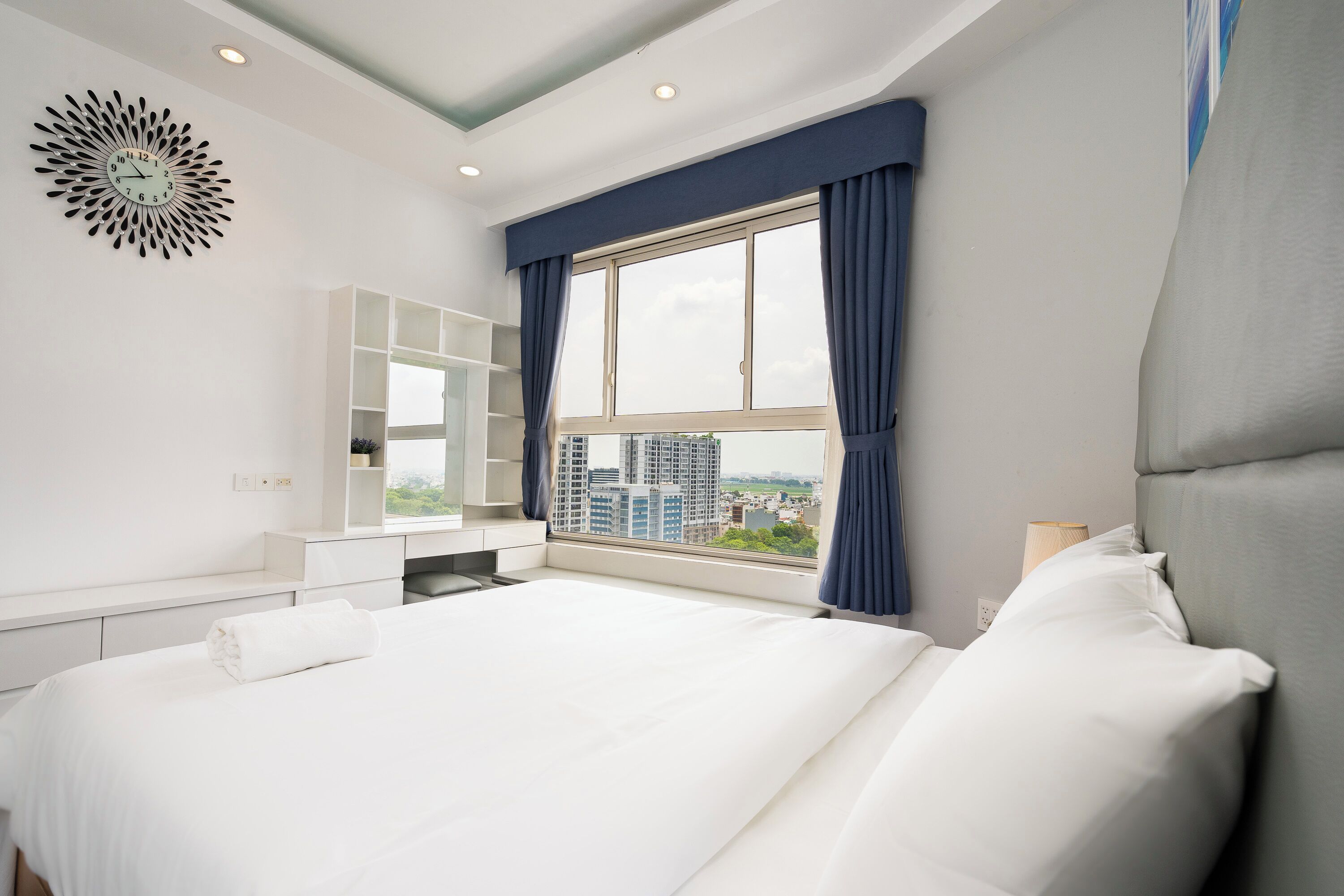 Phòng Junior, ban công, quang cảnh thành phố | Bộ đồ giường cao cấp, nệm có lớp đệm bông, trang trí khác biệt 
