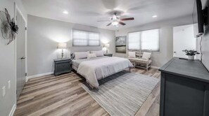 4 chambres, fer et planche à repasser, Wi-Fi, draps fournis