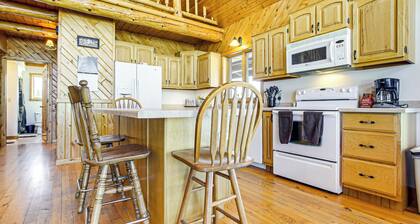 Log Home w/ Deck & Sunset Views: 19 Mi to Oconto!