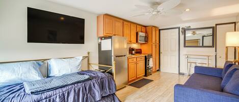 อพาร์ทเมนท์ (0 Bedroom) | ด้านหน้าที่พัก