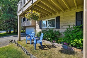 House (4 Bedrooms) | Interior - Theater Room + Fire Pit: Anchorage Family Retreat (Anchorage)