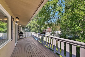 House (4 Bedrooms) | Interior - Theater Room + Fire Pit: Anchorage Family Retreat (Anchorage)