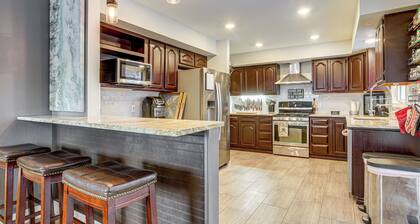 Theater Room + Fire Pit: Anchorage Family Retreat